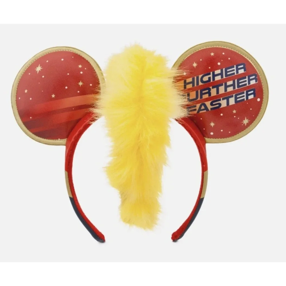 Disney Marvel's Captain Marvel Ear Headband for Adults New with Tags